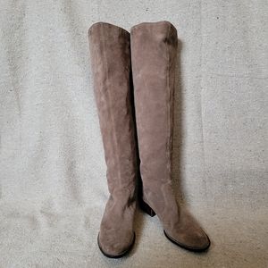 Born Crown Katie Tall Suede Riding Boots